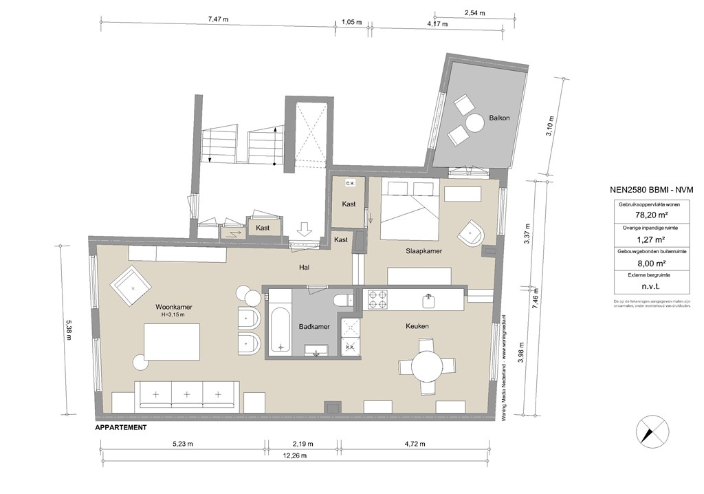 mediumsize floorplan
